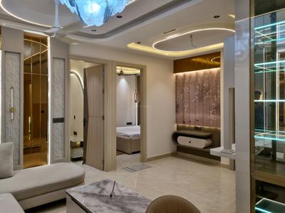 Living Room Image of 1250 Sq.ft 4 BHK Builder Floor for sale in Saarthi Affordable Homes, Nawada New Delhi for Rs. 9000000