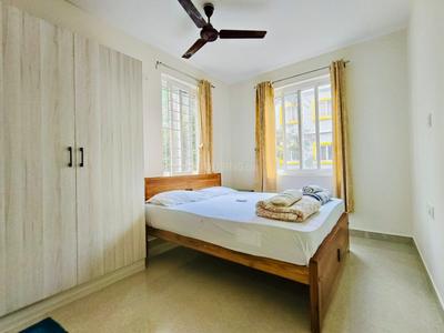Bedroom Image of 650 Sq.ft 1 BHK Apartment / Flat for rent in Indira Nagar Bengaluru for Rs. 40000