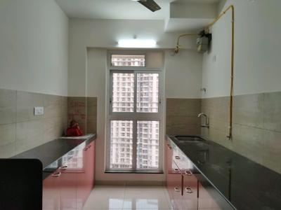 Kitchen Image of 900 Sq.ft 2 BHK Apartment / Flat for rent in Raunak Unnathi Woods, Kasarvadavali Thane for Rs. 25000