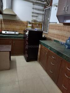 Kitchen Image of 1000 Sq.ft 2 BHK Independent House for rent in RWA Lajpat Nagar 4 Colonies, Lajpat Nagar New Delhi for Rs. 29900
