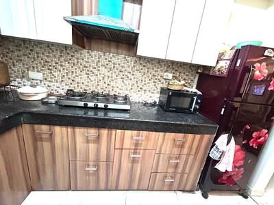 Kitchen Image of 1535 Sq.ft 3 BHK Apartment / Flat for sale in Divyansh Arc Angels, Morta, Moti Ghaziabad for Rs. 10700000