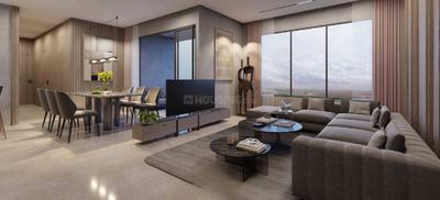 Hall Image of 2652 Sq.ft 3 BHK Apartment / Flat for sale in Vaishno Devi Circle Ahmedabad for Rs. 14453400