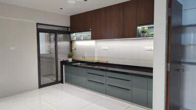 Kitchen Image of 1890 Sq.ft 3 BHK Apartment / Flat for sale in Prestige Morar , Adajan Gam Surat for Rs. 11000000