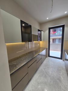 Kitchen Image of 1500 Sq.ft 3 BHK Builder Floor for rent in Rajouri Garden New Delhi for Rs. 56000