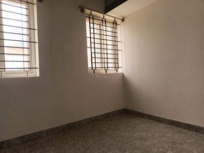 Bedroom Image of 600 Sq.ft 1.5 BHK Builder Floor for rent in Hebbal Bengaluru for Rs. 15000