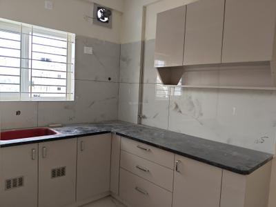 Kitchen Image of 690 Sq.ft 1 BHK Apartment / Flat for rent in Kaggadasapura Bengaluru for Rs. 30000