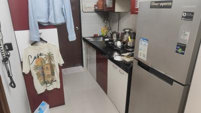 Kitchen Image of 558 Sq.ft 1 BHK Apartment / Flat for rent in Bhoomi Acres, Hiranandani Estate Thane for Rs. 23000