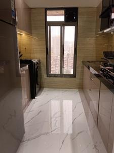 Kitchen Image of 607 Sq.ft 1 BHK Apartment / Flat for sale in Hum Gagansagar, Borivali West Mumbai for Rs. 13000000