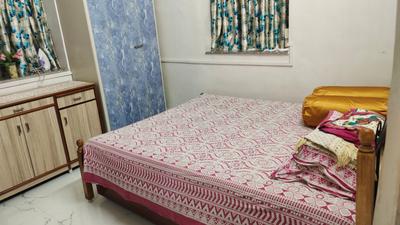 Bedroom Image of 500 Sq.ft 1 BHK Apartment / Flat for rent in Khar West Mumbai for Rs. 75000