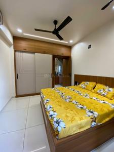 Bedroom Image of 1650 Sq.ft 3 BHK Apartment / Flat for rent in Adani Amogha, Shantigram Ahmedabad for Rs. 45000