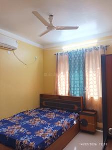 Bedroom Image of 1111 Sq.ft 2 BHK Apartment / Flat for rent in Unimark Srijan Heritage Enclave, Kaikhali Kolkata for Rs. 30000