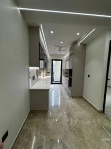 Kitchen Image of 1200 Sq.ft 3 BHK Builder Floor for rent in Paschim Vihar New Delhi for Rs. 45000