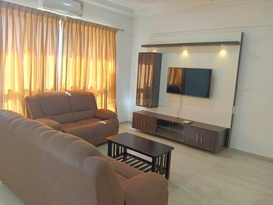 Hall Image of 1536 Sq.ft 3 BHK Apartment / Flat for rent in Casagrand Royale, Sholinganallur Chennai for Rs. 57000