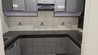 Kitchen Image of 1000 Sq.ft 2.5 BHK Builder Floor for rent in Arjun Nagar New Delhi for Rs. 40000