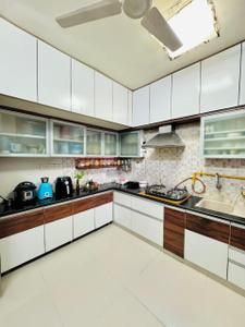 Kitchen Image of 2115 Sq.ft 3 BHK Penthouse for sale in Deep Indraprasth 5, Prahlad Nagar Ahmedabad for Rs. 22500000
