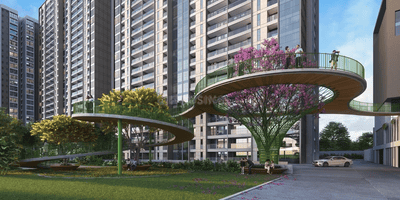 Image of 2194 Sq.ft 4 BHK Apartment / Flat for sale in Pristine O2 World, Wagholi, Pune for Rs. 24500000