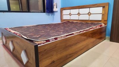 Bedroom Image of 700 Sq.ft 2 BHK Apartment / Flat for rent in Crystal Panvelkar Aangan, Vasind Thane for Rs. 15000