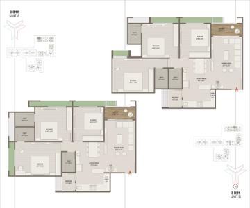 Image of 1800 Sq.ft 3 BHK Apartment / Flat for sale in Ratna Trident Experia, Vaishno Devi Circle, Ahmedabad for Rs. 7500000