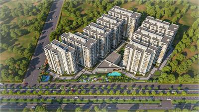 Image of 1700 Sq.ft 3 BHK Apartment / Flat for sale in Hallmark Pinnacle, Kollur, Hyderabad for Rs. 12000000
