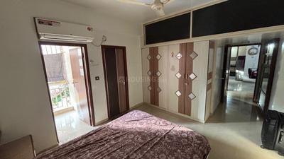 Bedroom Image of 1780 Sq.ft 3 BHK Apartment / Flat for rent in Shayona Tilak 2, Gota Ahmedabad for Rs. 31000