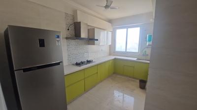 Kitchen Image of 1555 Sq.ft 3 BHK Apartment / Flat for rent in Shivgyan Heights, Nirman Nagar Jaipur for Rs. 40000