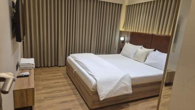 Bedroom Image of 600 Sq.ft 1 BHK Apartment / Flat for rent in Divine Shivom Khar Station, Khar West Mumbai for Rs. 210000