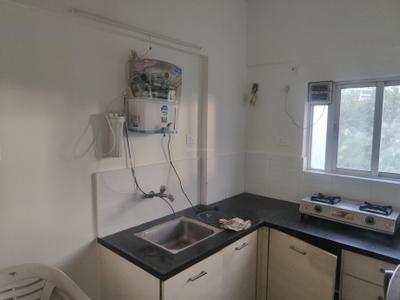 Kitchen Image of 571 Sq.ft 1 BHK Apartment / Flat for rent in Amanora Park Town, Hadapsar Pune for Rs. 29000