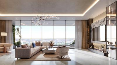 Hall Image of 2167 Sq.ft 3 BHK Apartment / Flat for sale in Radiance Platinum, Koramangala Bengaluru for Rs. 39548000