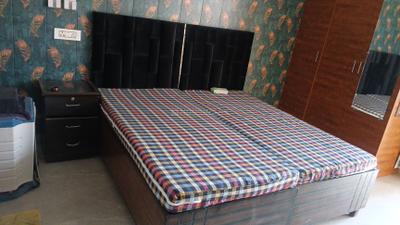 Bedroom Image of 600 Sq.ft 1 RK Builder Floor for rent in Nabha Zirakpur for Rs. 14000