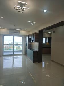 Hall Image of 1701 Sq.ft 3 BHK Apartment / Flat for rent in Praneeth Pranav Solitaire, Bachupally Hyderabad for Rs. 70000