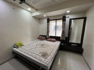Bedroom Image of 742 Sq.ft 1 BHK Apartment / Flat for rent in K Shree Omkar Residency, Adajan Gam Surat for Rs. 19000