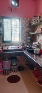 Kitchen Image of 650 Sq.ft 1 BHK Independent House for rent in Jai Prakash Nagar Ranchi for Rs. 7000