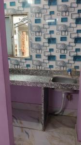 Kitchen Image of 420 Sq.ft 1 RK Apartment / Flat for rent in Keshtopur Kolkata for Rs. 7500