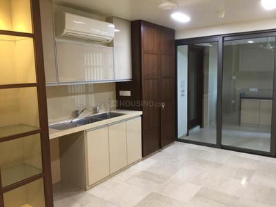 Kitchen Image of 3500 Sq.ft 4 BHK Apartment / Flat for rent in Sunteck Signia Isles, Bandra East Mumbai for Rs. 760000