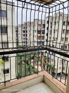 Balcony Image of 1045 Sq.ft 3 BHK Apartment / Flat for rent in Bengal Sisirkunja, Madhyamgram Kolkata for Rs. 16000