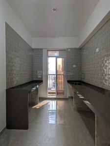 Kitchen Image of 668 Sq.ft 1 BHK Apartment / Flat for sale in Kulswamini Brahmand Wing B Janai Shankar, Thakurli Thane for Rs. 4650000