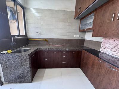 Kitchen Image of 600 Sq.ft 2 BHK Apartment / Flat for rent in Hrishikesh Kishor Park, Vaishno Devi Circle Ahmedabad for Rs. 25000