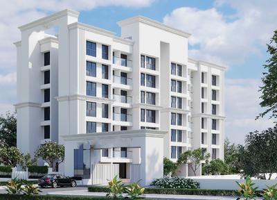 Image of 614 Sq.ft 1 BHK Apartment / Flat for sale in Harigram, Navi Mumbai for Rs. 4165000