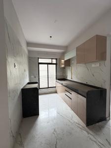 Kitchen Image of 680 Sq.ft 2 BHK Apartment / Flat for sale in Rishabraj Saffron Peace, Borivali West Mumbai for Rs. 18500000