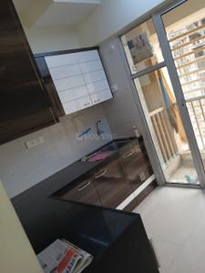 Kitchen Image of 980 Sq.ft 2 BHK Apartment / Flat for rent in Rosa Oasis, Hiranandani Estate Thane for Rs. 37000