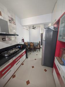 Kitchen Image of 950 Sq.ft 2 BHK Apartment / Flat for sale in Bhakti Nagar Rajkot for Rs. 4700000