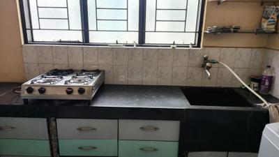 Kitchen Image of 680 Sq.ft 1 BHK Apartment / Flat for rent in Kondhwa Pune for Rs. 25000