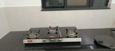 Kitchen Image of 604 Sq.ft 1 BHK Apartment / Flat for rent in Kumar Palaash, Wadgaon Sheri Pune for Rs. 25000