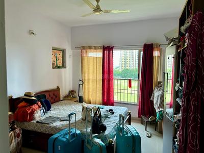 Bedroom Image of 2280 Sq.ft 3 BHK Apartment / Flat for rent in Adani The Meadows, Shantigram Ahmedabad for Rs. 35000
