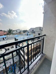 Balcony Image of 1000 Sq.ft 1 BHK Apartment / Flat for rent in BTM Layout 2nd Stage Bengaluru for Rs. 33997