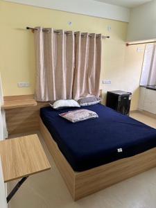 Bedroom Image of 380 Sq.ft 1 RK Apartment / Flat for rent in Mahadevapura Bengaluru for Rs. 20000