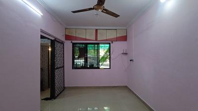 Living Room Image of 755 Sq.ft 1 BHK Apartment / Flat for rent in Shreeji Park, Kalwa Thane for Rs. 20000
