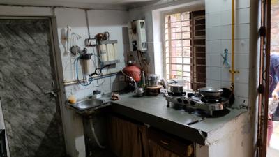 Kitchen Image of 1350 Sq.ft 3 BHK Independent House for sale in Bapunagar Ahmedabad for Rs. 11000000