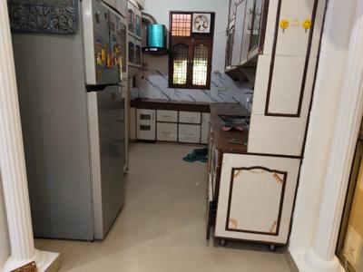 Kitchen Image of 1500 Sq.ft 3 BHK Builder Floor for rent in Sector 17 Gurgaon for Rs. 35000