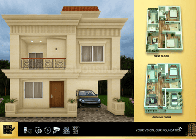 Image of 2400 Sq.ft 3 BHK Villa for sale in Tankapani Road, Bhubaneswar for Rs. 11500000